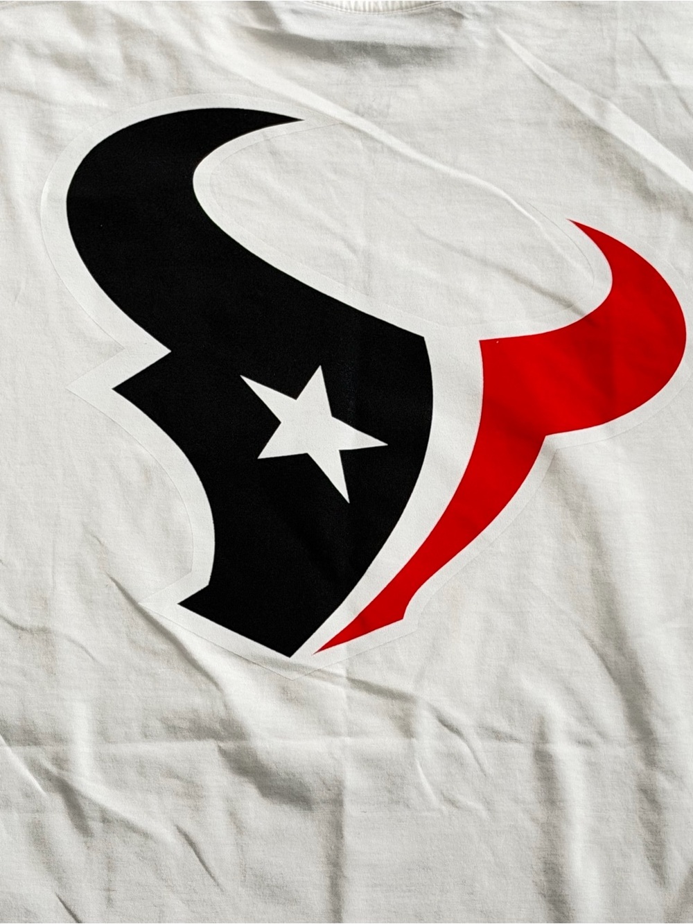 Officially licensed Bad Bunny x NFL Houston Texans oversized graphic tee!
